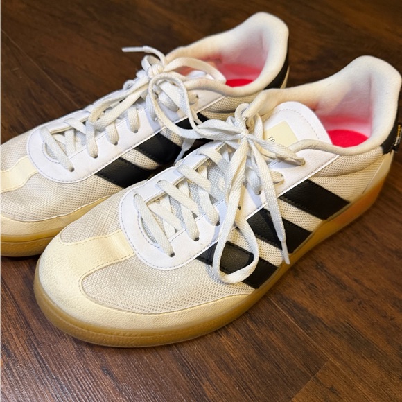 adidas White and Black Athletic Sneakers - Picture 3 of 7